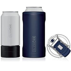 BrüMate HOPSULATOR TRíO 3-in-1 Stainless Steel Insulated Can Cooler 12- 16 oz